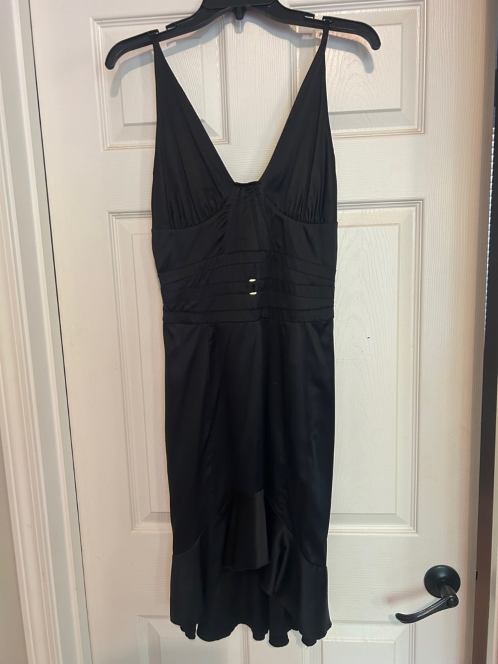 Marciano Black silk Slip Dress